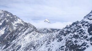 Вид с горы Ак-Оюк. Алтай, район г.Белуха.