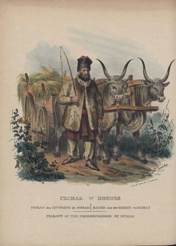 Ян Левицкий, Чумак из Умани, примерно 1841 год